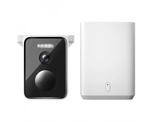 Camera de Supraveghere Xiaomi BW400 Pro Set BHR77447GL, Wi-Fi, 2.5K, Panou Solar, 10.000mAh, IP66 (Alb)