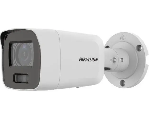 Camera supraveghere video IP Bullet Hikvision DS-2CD2087G2-LU2C, 8MP, Lentila 2.8mm, IR 40m, ColorVu