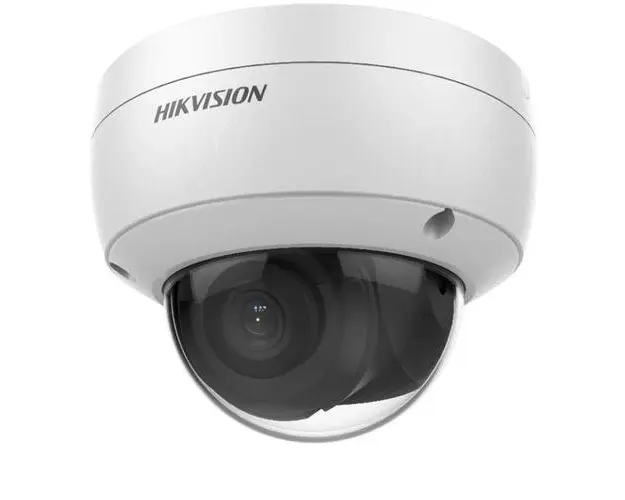 Camera Supraveghere Hikvision DS-2CD2186G2-ISU, 8MP, 3840 × 2160@25 fps, 2.8mm, F1.6, IR 30m (Alb)