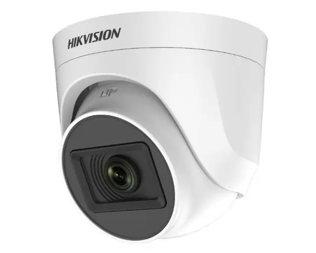 Camera Supraveghere Video Hikvision DS-2CE76H0T-ITPF24, 5MP, 2.4mm, (2560 x 1944), F1.2 (Alb)