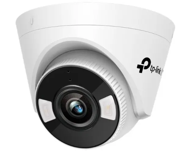 Camera supraveghere video TP-Link Vigi C430, Turret, IP, 3MP, 2.8mm, PoE, Microfon (Alb)