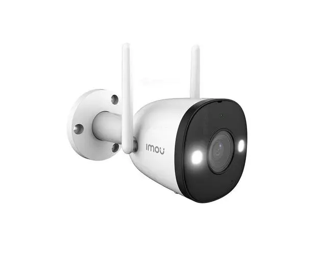 Camera supraveghere wireless IP WiFi Full Color IMOU IPC-F22FEP, 2 MP, lumina alba 30 m, 2.8 mm, microfon, sirena, slot card (Alb)