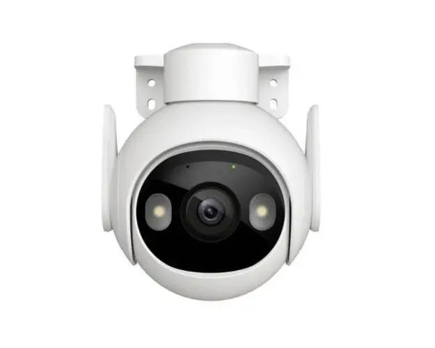 Camera supraveghere wireless WiFi PT IMOU Active Deterrence Cruiser 2, 5 MP, 3.6 mm, lumina alba 30 m, sirena, spotlight, microfon, difuzor (Alb)