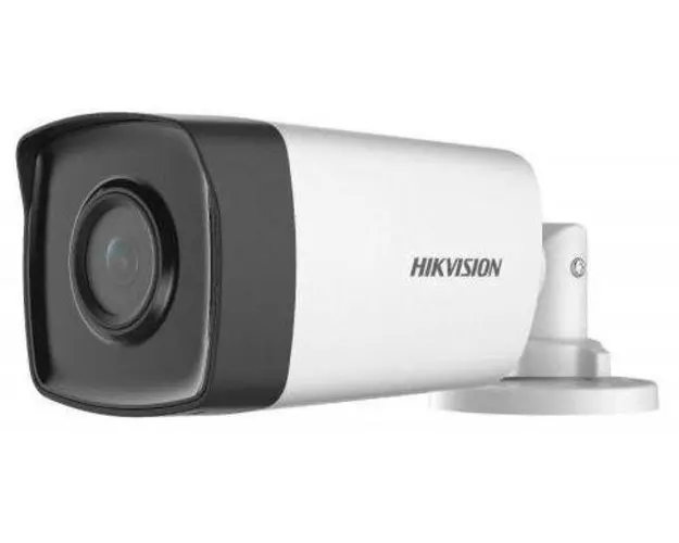 Camera supraveghere video Hikvision DS-2CE17D0T-IT3FS2 Turbo HD Bullet, CMOS, 1920 x 1080@30fps, 2.8mm (Alb)