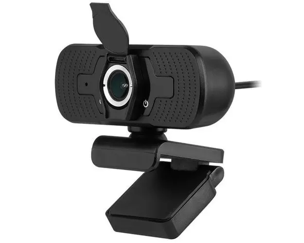 Camera Web REBEL KOM1056, Full HD, CMOS, USB, Microfon (Negru)