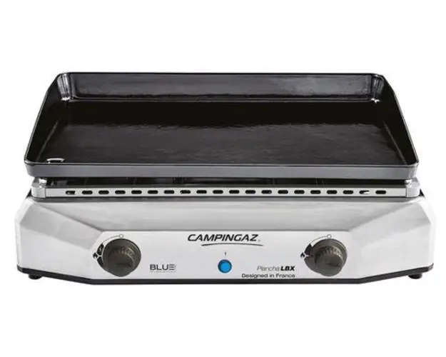 Gratar Campingaz Plancha LBX, 6000 W, Gaz (Negru/Argintiu)