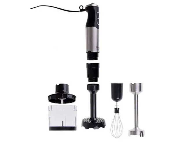 Mixer vertical Camry CR 4623, 1600 W, Viteza variabila (Negru/Argintiu)