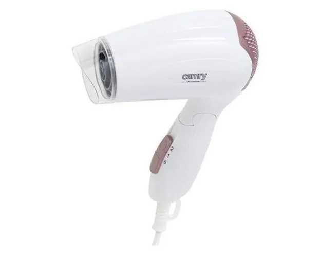 Uscator de par Camry Premium CR 2254, 1200 W, 2 Nivele de temperatura (Alb/Roz)
