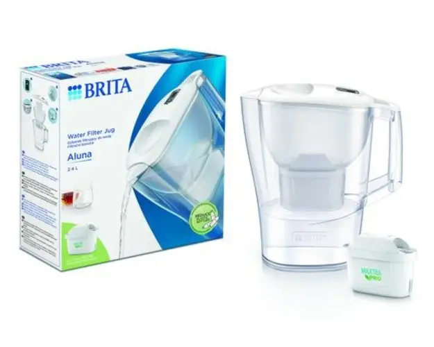 Cana filtranta BRITA Aluna Maxtra PRO, 2.4 L (Alb)