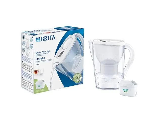 Cana filtranta BRITA Marella Maxtra PRO, 2.4 L (Alb)