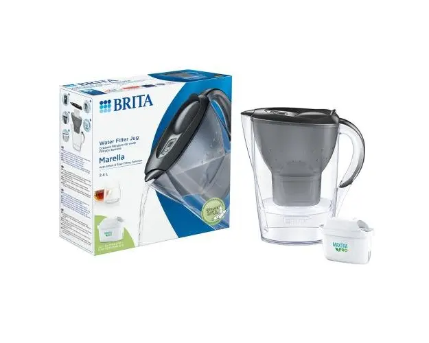 Cana filtranta BRITA Marella Maxtra PRO, 2.4 L (Gri) 