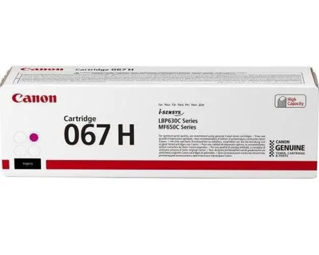 Toner Canon CRG-067HM, acoperire 2300 pagini (Magenta)