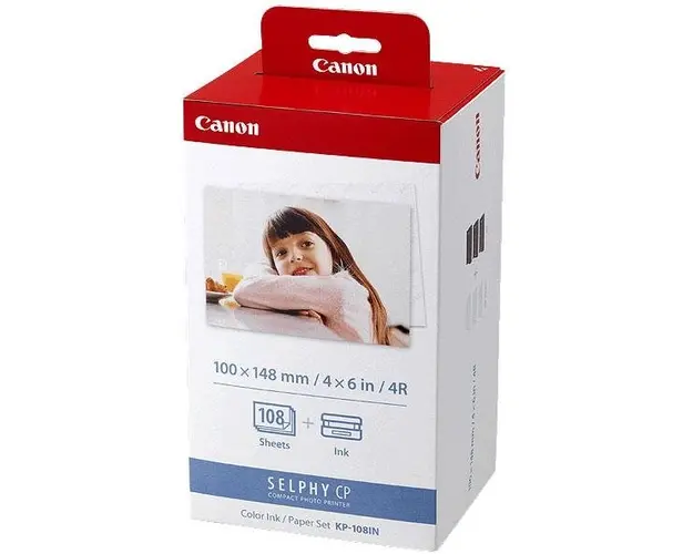 Cartus cerneala Canon KP-108IN + Hartie Foto