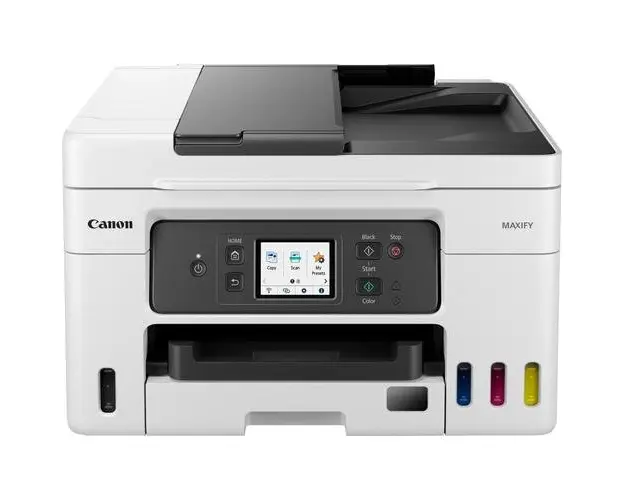 Multifunctional Inkjet Canon MAXIFY GX4050, A4, Color, 18 ppm, Duplex, ADF, USB, Retea, Wireless (Alb)