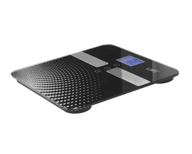 Cantar electronic cu analiza Lafe WLS003.0, 150 kg max, Negru