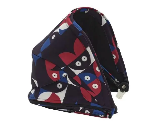 Capotina carucior Bugaboo Bee 6 Animal Explorer Red Blue (Negru)