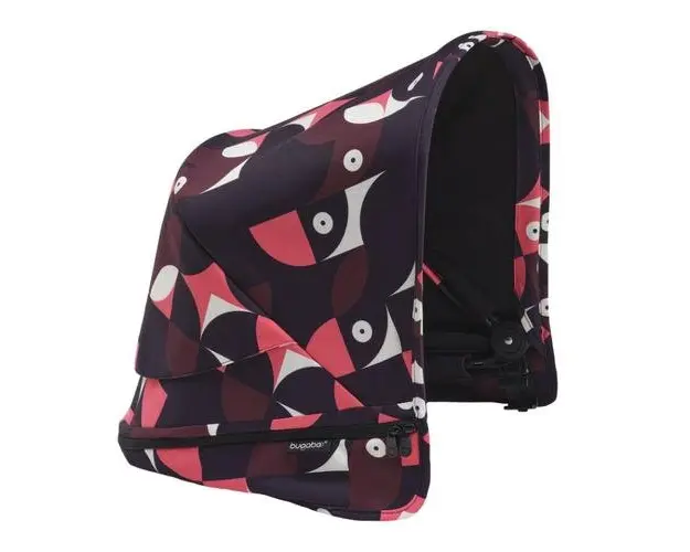 Capotina carucior Bugaboo Donkey 5 Animal Explorer Pink Red