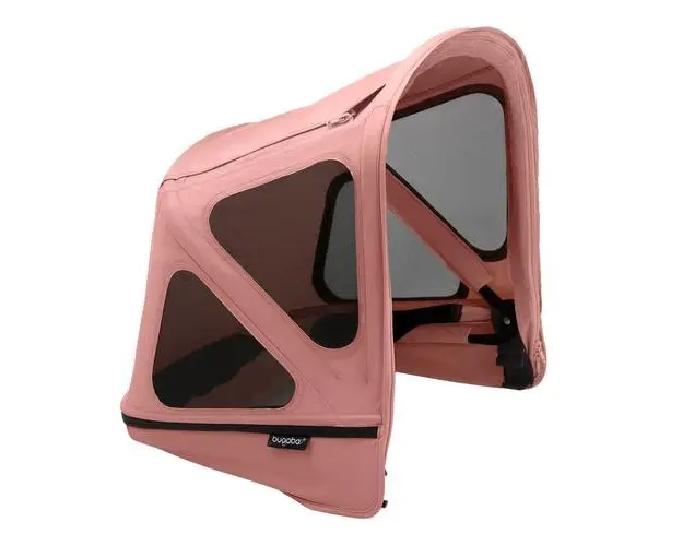 Capotina cu extensie plasa insecte Bugaboo Donkey Morning Pink