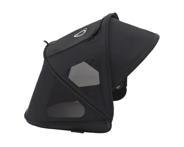 Capotina cu extensie plasa insecte Bugaboo Dragonfly Midnight Black