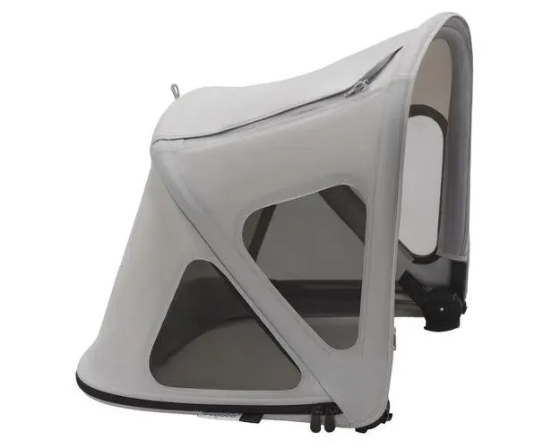 Capotina cu extensie plasa insecte Bugaboo Fox 5 Fox Cub Lynx Misty Grey