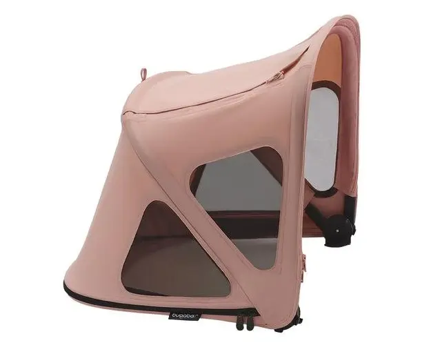 Capotina cu extensie plasa insecte Bugaboo Fox 5 Fox Cub Lynx Morning Pink
