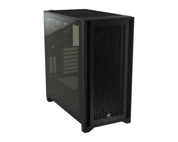 Carcasa Corsair 4000D Airflow, Middle Tower, Tempered glass (Negru)