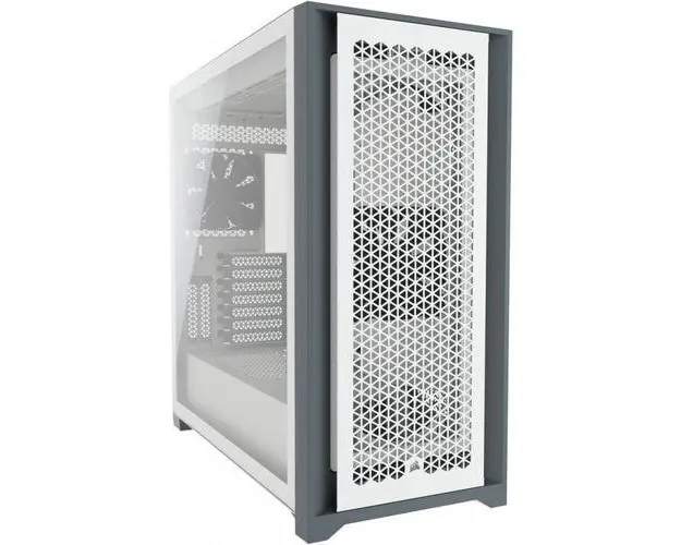 Carcasa Corsair 5000D Airflow, Middle Tower, Tempered glass (Alb)