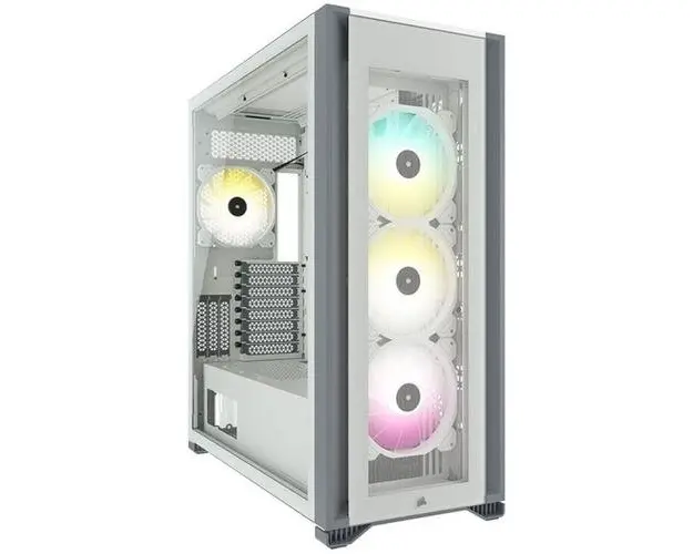 Carcasa Corsair iCUE 7000X RGB, Full Tower, Tempered glass (Alb)