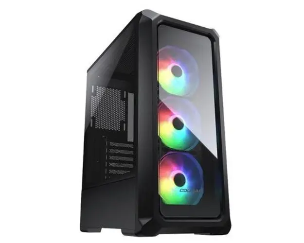 Carcasa Cougar Archon 2 RGB, MidTower, Panou lateral transparent (Negru) 