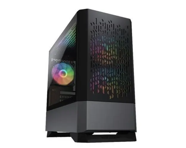 Carcasa Cougar MG 140 Air, Mini Tower, Tempered Glass (Negru/Gri)