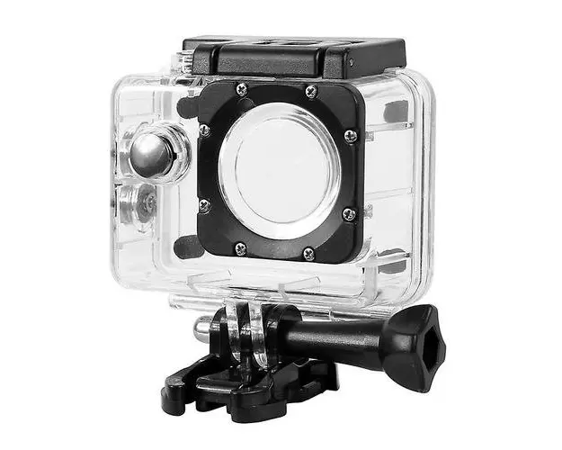 Carcasa rezistenta la apa Lamtech LAM113218 pentru camere video de actiune, bulk (Transparent/Negru)