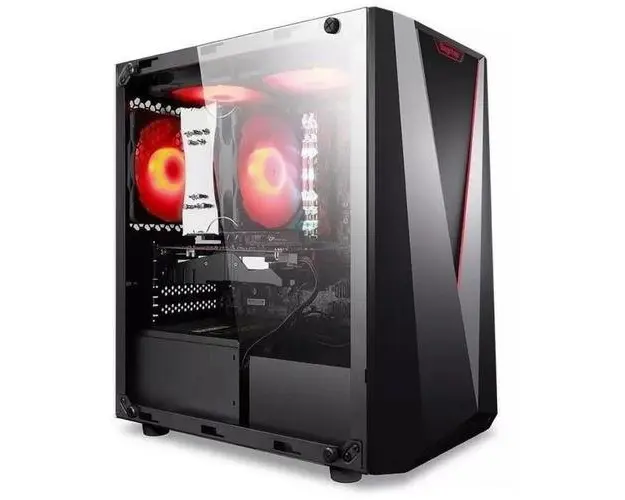 Carcasa Segotep Prime V, Mini Tower, Plexiglass (Negru) 