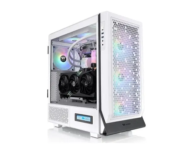 Carcasa Thermaltake Ceres 500 Tempered Glass aRGB, Middle Tower, fara sursa, ATX (Alb)