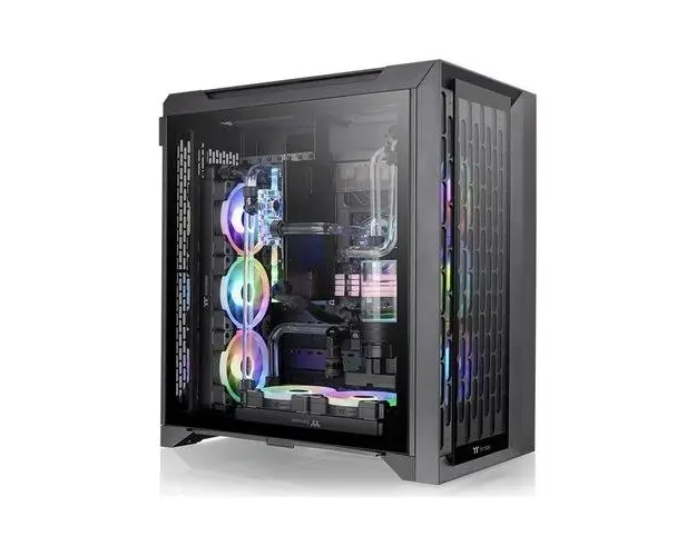 Carcasa Thermaltake CTE C700 TG ARGB, Middle Tower, Fara sursa, ATX (Negru)
