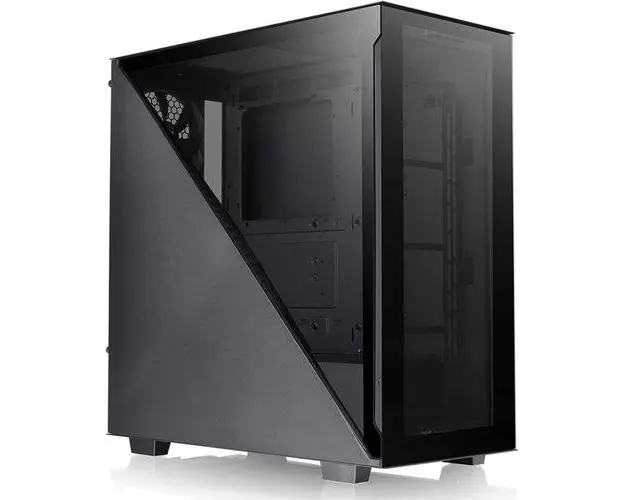 Carcasa Thermaltake Divider 300 Tempered Glass, Middle Tower (Negru)