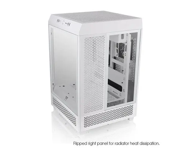 Carcasa Thermaltake The Tower 500 Snow, Mid Tower (Alb)