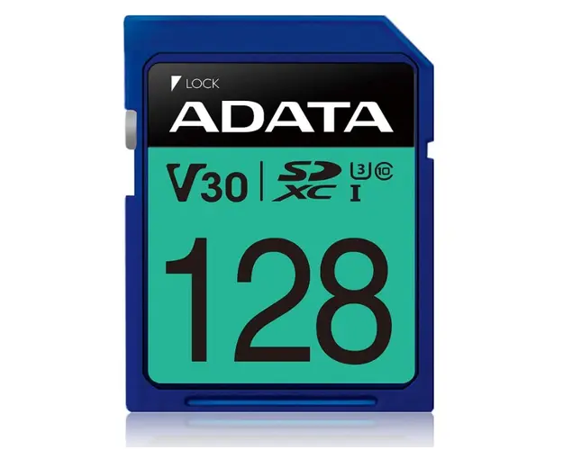 Card de memorie ADATA Premier Pro, 128GB, SDXC, UHS-I, U3, Clasa 10