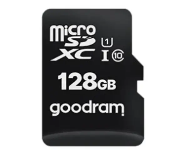 Card de memorie Goodram microSDXC, 128GB, Clasa 10, UHS-I, Adaptor SD