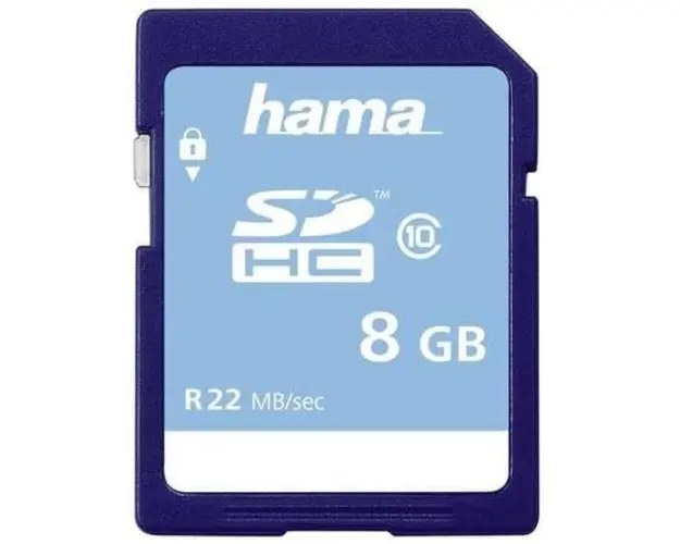 Card de memorie Hama Hight Speed Gold SDHC 8GB