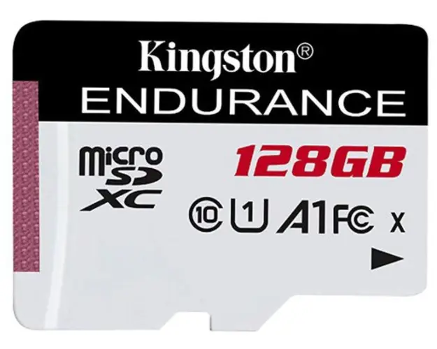 Card de memorie Kingston MicroSDXC Endurance, 128GB, Clasa 10, UHS-I