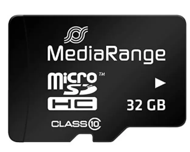 Card de memorie MediaRange MicroSDHC, 32GB, Clasa 10 + Adaptor SD