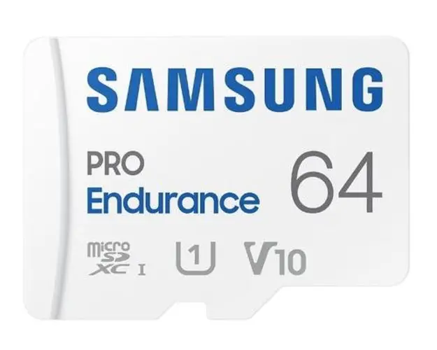 Card de memorie Samsung Pro Endurance MicroSDXC MB-MJ64KA/EU, 64 GB, UHS-I U1, Clasa 10 + Adaptor SD