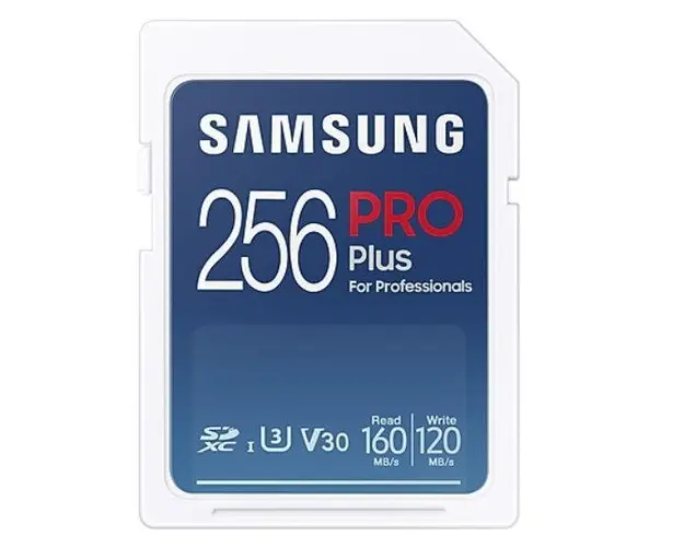 Card de memorie Samsung PRO Plus MB-SD256KB/WW, SDXC, 256GB, UHS-I U3, V30, Clasa 10 + Adaptor USB