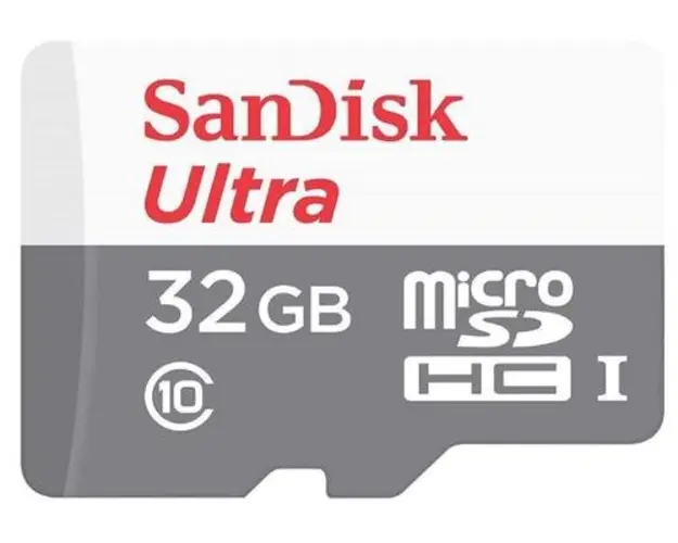 Card de memorie SanDisk microSDHC, 32 GB, Clasa 10 + Adaptor SD