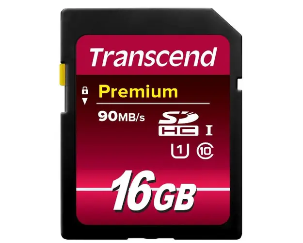 Card de memorie Transcend SDHC, 16GB, Clasa 10, UHS-I
