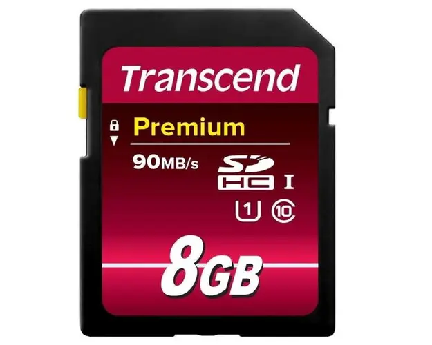 Card memorie Transcend SDHC 8GB, Clasa 10, UHS-I