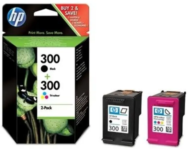 Cartus cerneala HP 300 Combo (Negru + color)