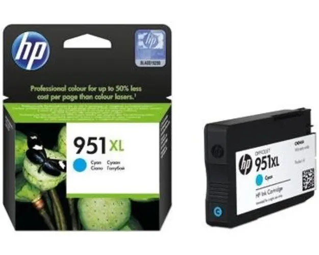 Cartus cerneala HP 951XL (Cyan - de mare capacitate)