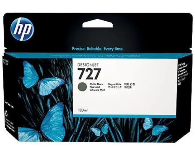 Cartus cerneala HP 727 Designjet, 130 ml (Negru mat)