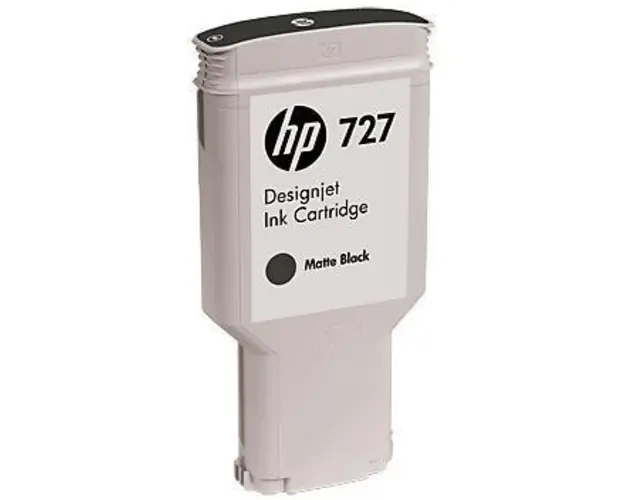 Cartus cerneala HP 727 Designjet, 300 ml (Negru mat)